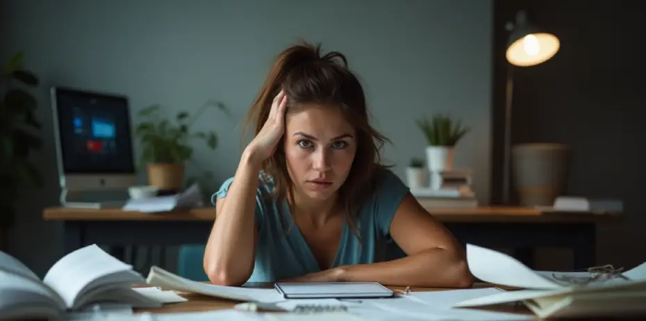 A Sobrecarga Mental: Como o Estresse Financeiro Rouba Sua Paz e o Contazerada Devolve a Calma