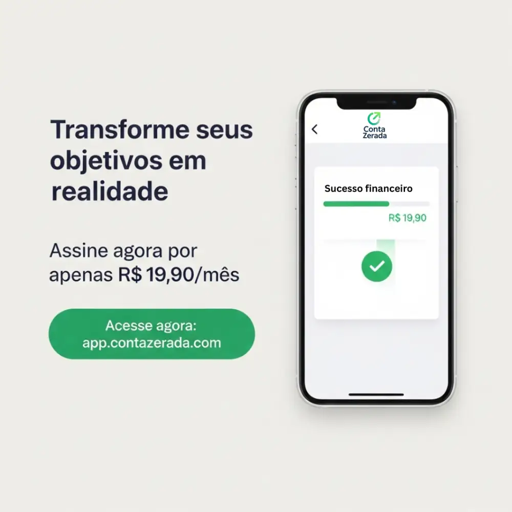 ContaZerada: Assine agora e transforme seus objetivos em realidade